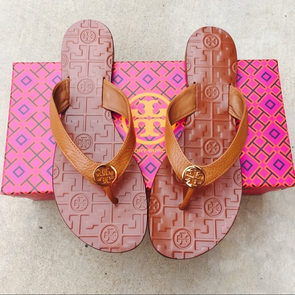 Tory Burch Shoes - {Tory Burch} Tan Thora Sandals
